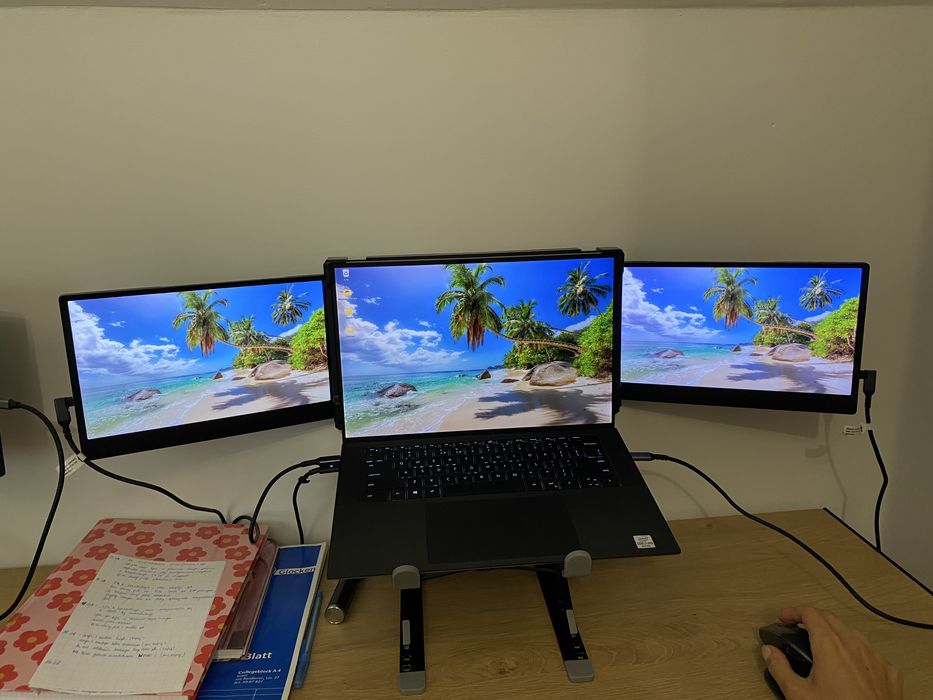 OFIYAA P2 – 2 dodatkowe monitory do laptopa 11,6″