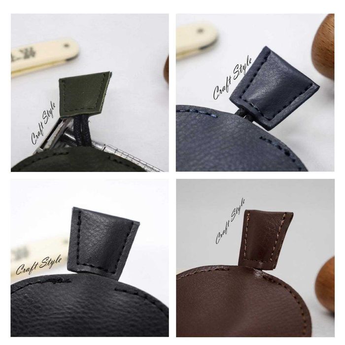 Chaveiro em Couro Clássico/Vintage (4 Cores) Nº2| NOVOS