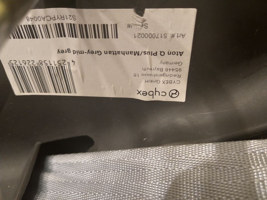 Fotelik samochodowy CYBEX Aton Q Plus Platinum