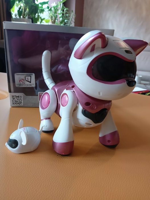 Kot robot elektroniczy TEKSTA Cobi, pudełko