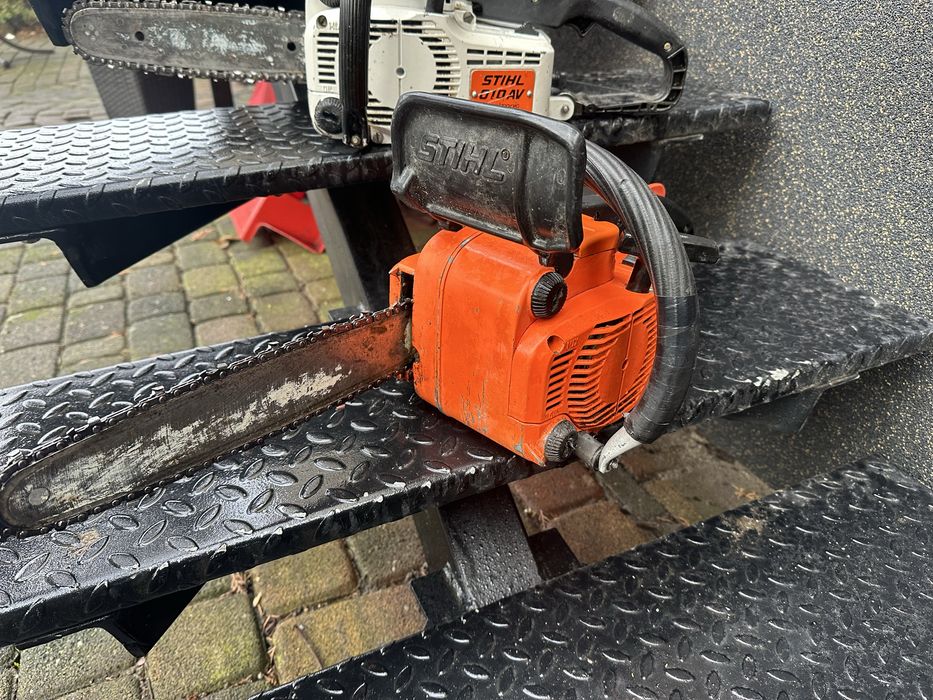 Piła spalinowa STIHL 010 AV gałęziówka aluminiowy karter pilarka