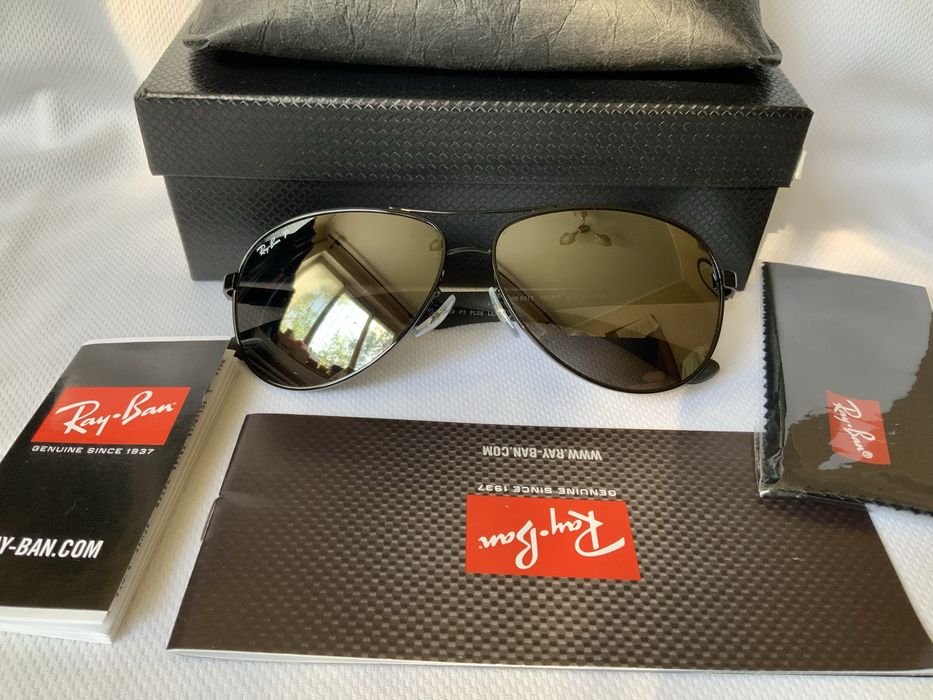 Сонцезахисні окуляри Ray-Ban Carbon Fibre RB8313 002/K7.