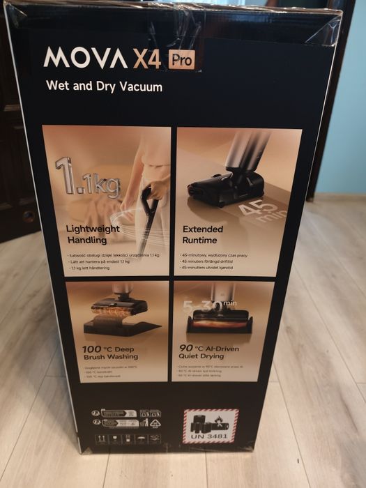 MOVA X4 Pro  odkurzacz pionowy nowy