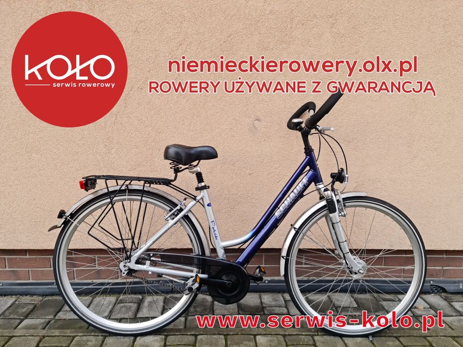 Rower damski damka SCHAUFF koła 28 SHIMANO NEXUS aluminium rabat