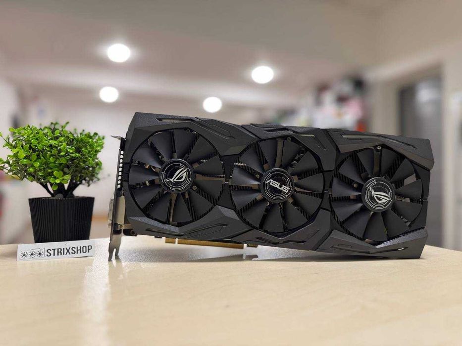 Відеокарта ASUS ROG-STRIX-GTX1080TI-11G-GAMING Б/в + Гарантія 3 місяці!