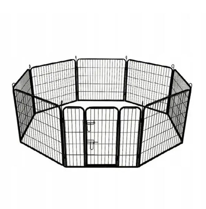 Металевий вольєр для собак і цуценят висота 60 см