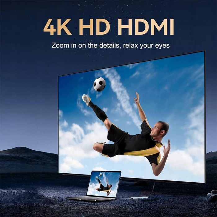 Omivine Hub USB C z Ethernet, 8 w 1 USB C Multiport Splitter z 100 W