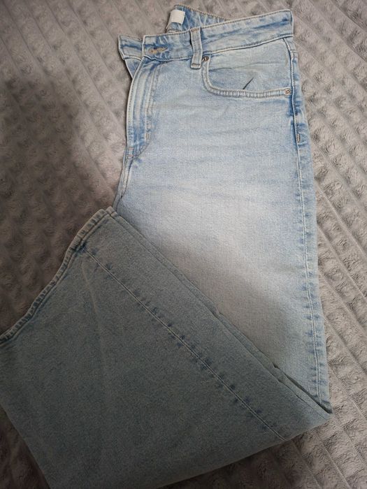 Wide Jeans H&M 40 L Spodnie