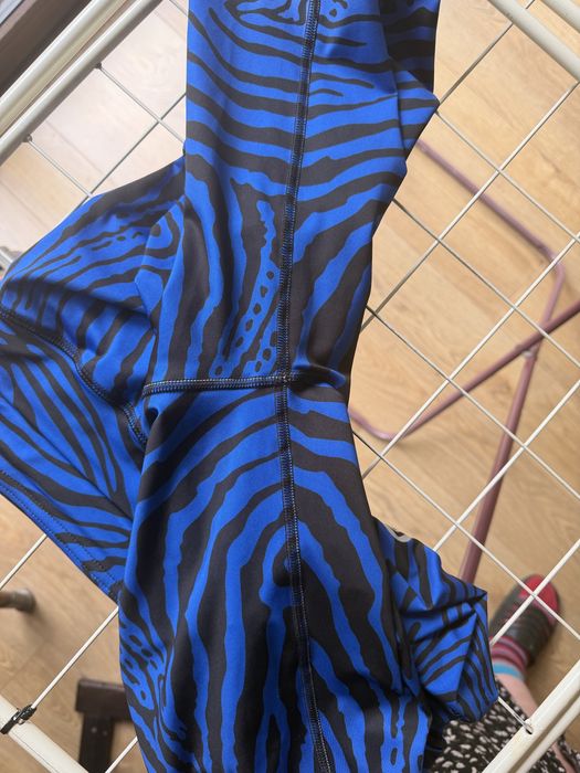 Legginsy Nessi 7/8 Zebra Ombre Blue L/XL