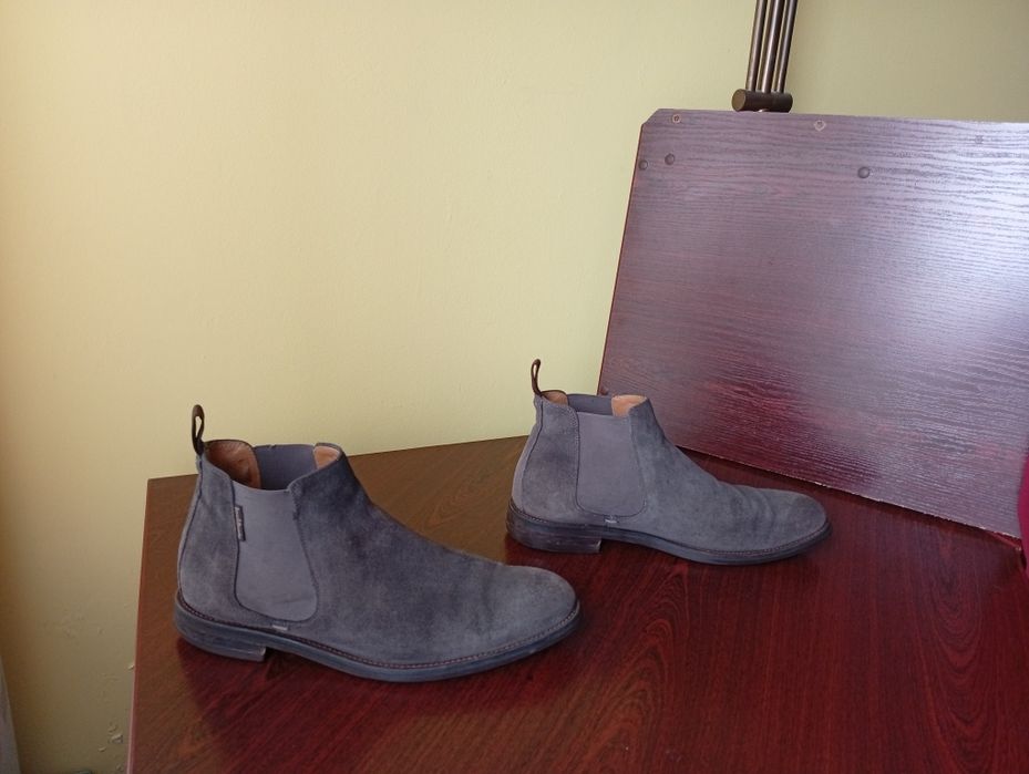 Russell Bromley Burlington męskie zamszowe botki