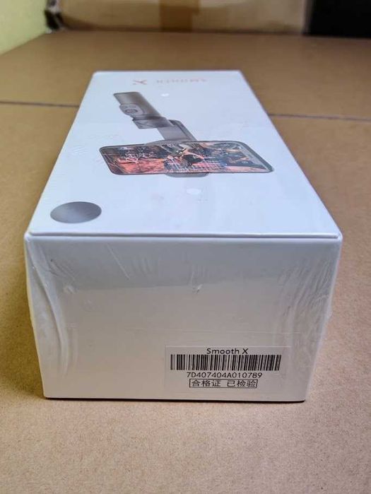 Gimbal Estabilizador para Telemóvel Zhiyun Smooth-X Cinza (Novo Selado)