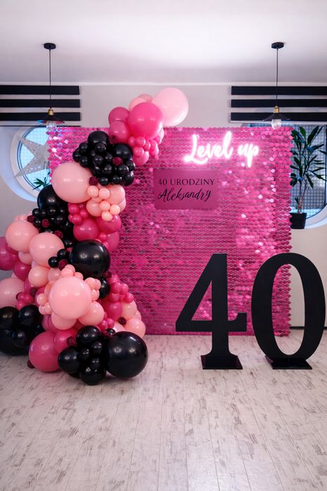 Ścianki do zdjeć, dekoracje balonowe.