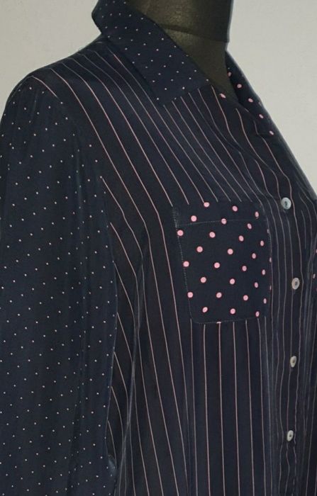 Ulla popken koszula jedwabna  50 52  cupro