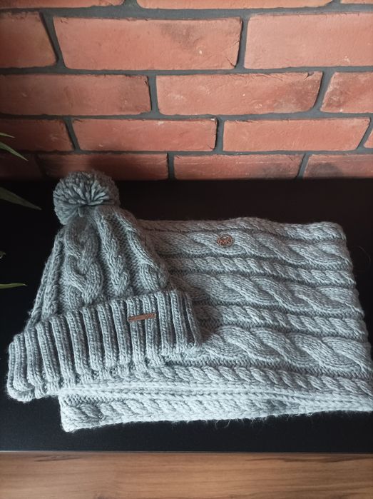 Komplet czapka plus komin Michael Kors nowy