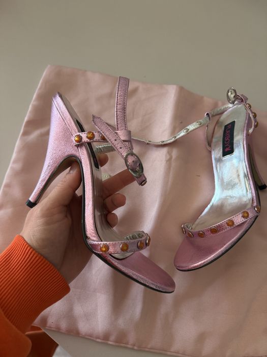 Шкіряні босоніжки Playboy оригинал для heels взуття для танців на пілоні 36