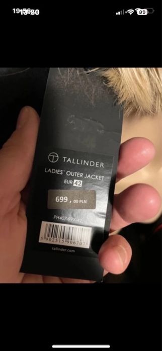 Tallinder kurteczka 100%welny