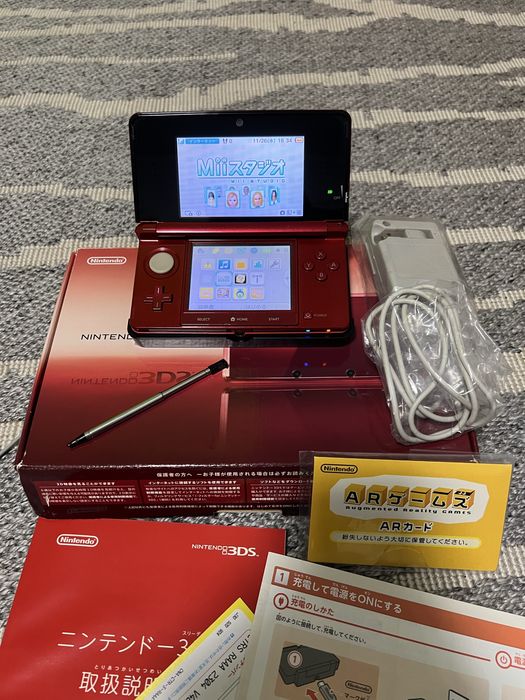 Nintendo 3DS czerwone z Pudełkiem Wisznia Mała • OLX.pl