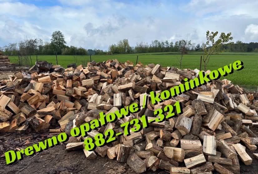 Drewno Opałowe Kominkowe Suche!/Pocięte Połupane/Dowóz