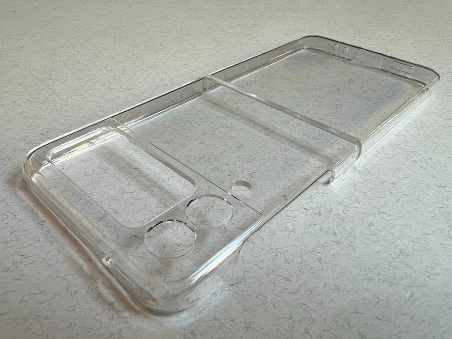 Samsung Galaxy Flip 4 чохол із прозорого пластику чехол накладка