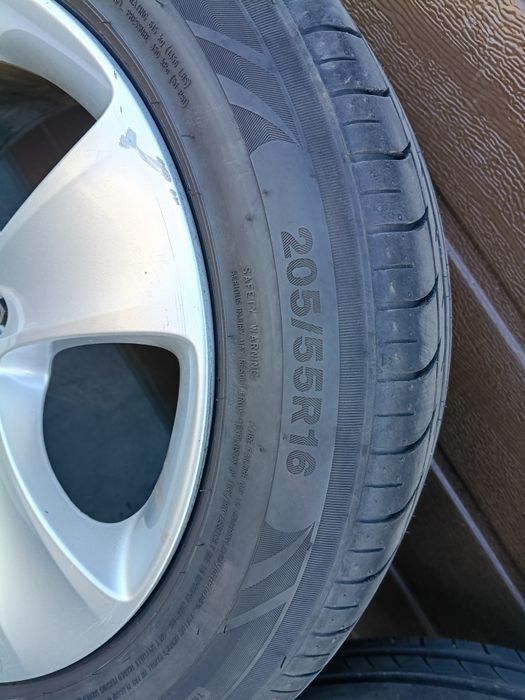 Felgi aluminiowe koła opony letnie Skoda superb 2 205/55 r16