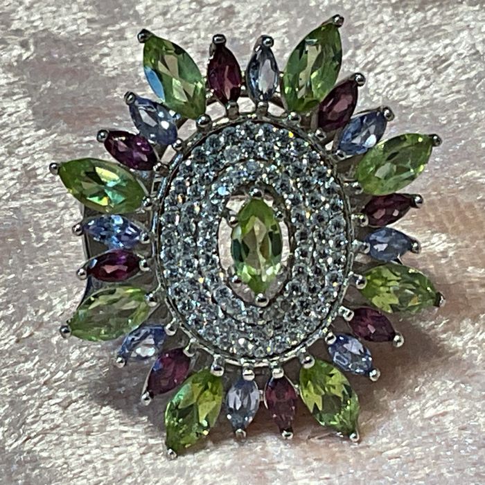 Anel prata 925 medida de 12,5 m