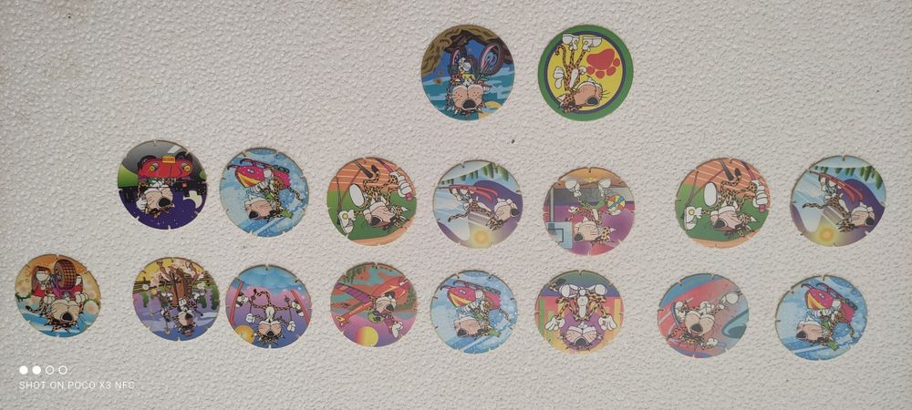 Coleção Tazos Matutano
