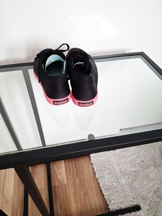 Reebok czarne sportowe buty sneakersy rozmiar 35,5
