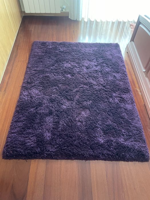 Tapete de pelo comprido