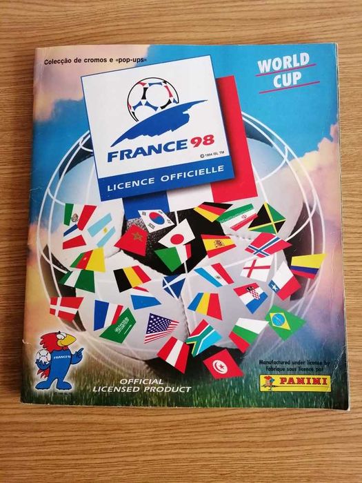 Cadernetas Euro 2004, Mundial 1998 e Mundial 2002