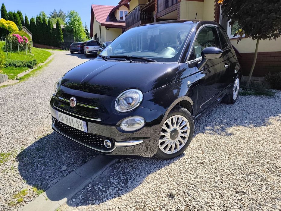 Fiat 500 2015r 1.2 benzyna 85tys km panorama virtual kokpit