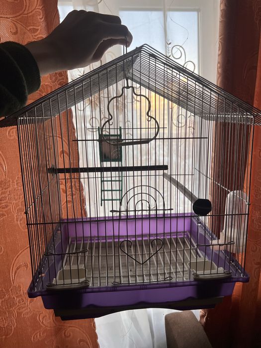 Клетка для попугаев, хорошее состояние