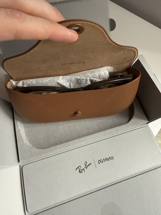 Ray Ban META Headliner Warm Stone