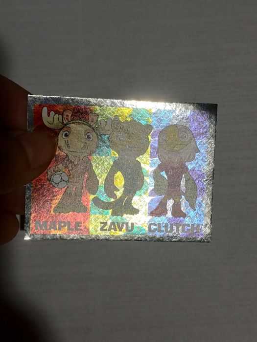 Cromo Especial Holográfico Oficial das Mascotes do Mundial FIFA 2026 (Panini)