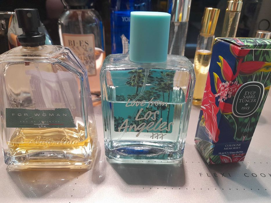 Duży zestaw perfum damskich 12 zapachów: Iceberg, Yope, Yodeyma, Avon
