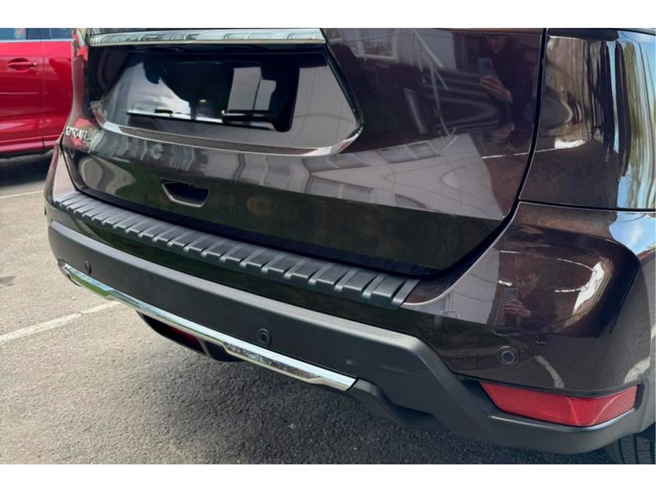 Nissan X-trail T32/Rogue 2014-2021 рр. Накладка на задній бампер EuroCap (2017-2021 рр, ABS)