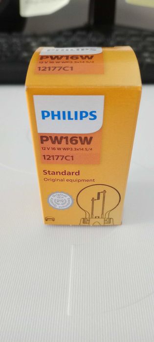 PW16W Philips 12177C1 lâmpada halogéneo