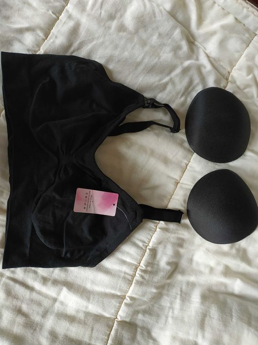 2x soutiens de amamentação preto