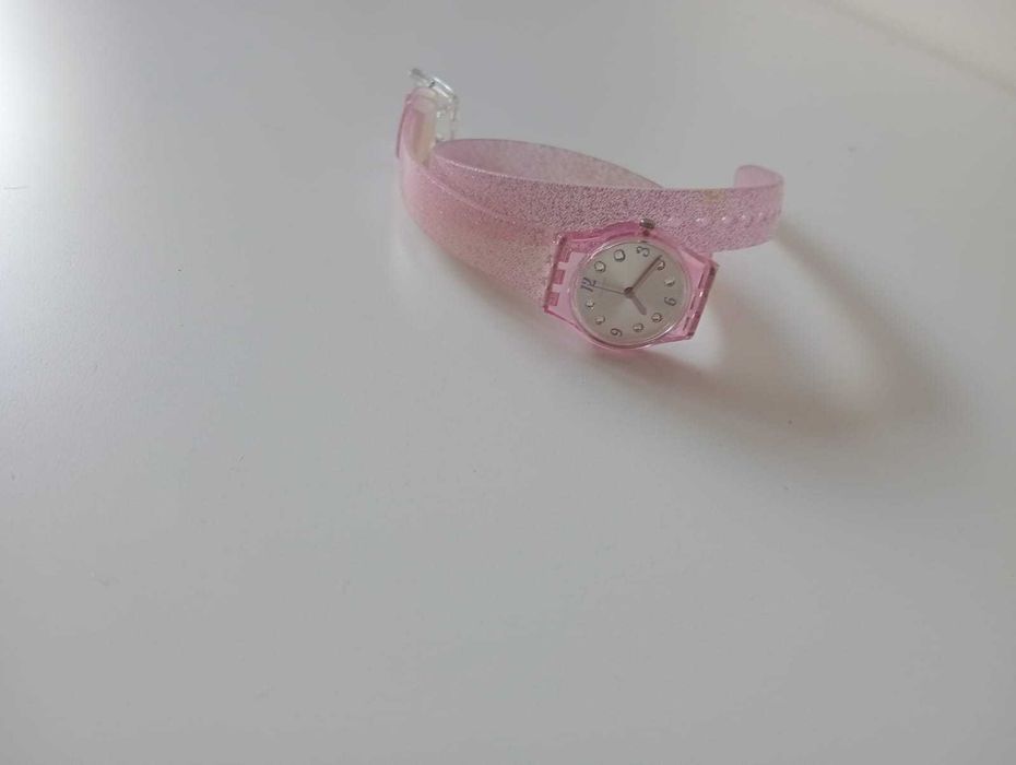 Relógio Swatch ROSA de duas voltas