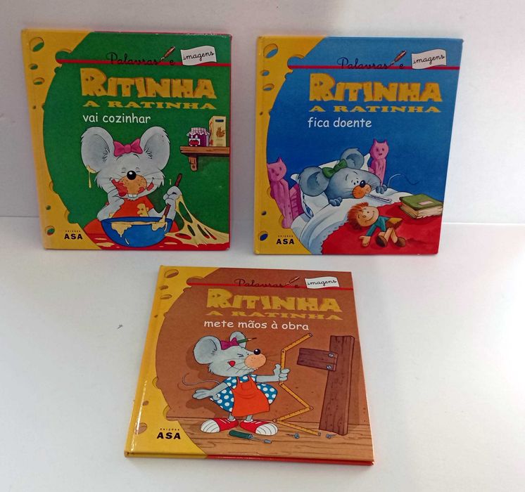Ritinha the Little Mouse Book Series (Pictograms)