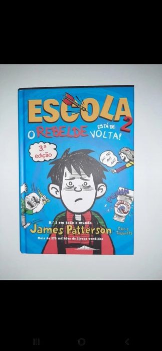Livro Escola: O rebelde está de volta de James Patterson