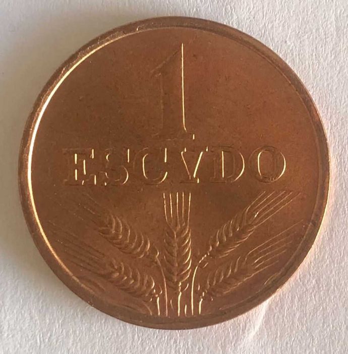 Moeda 1 Escudo (Anos:1969 a 1979)