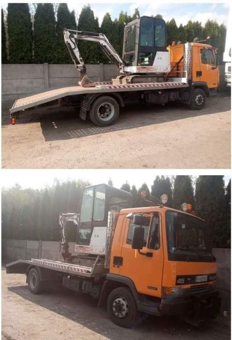 Usługi koparką, ładowarka, minikoparka, koparko-ladowarka, transport