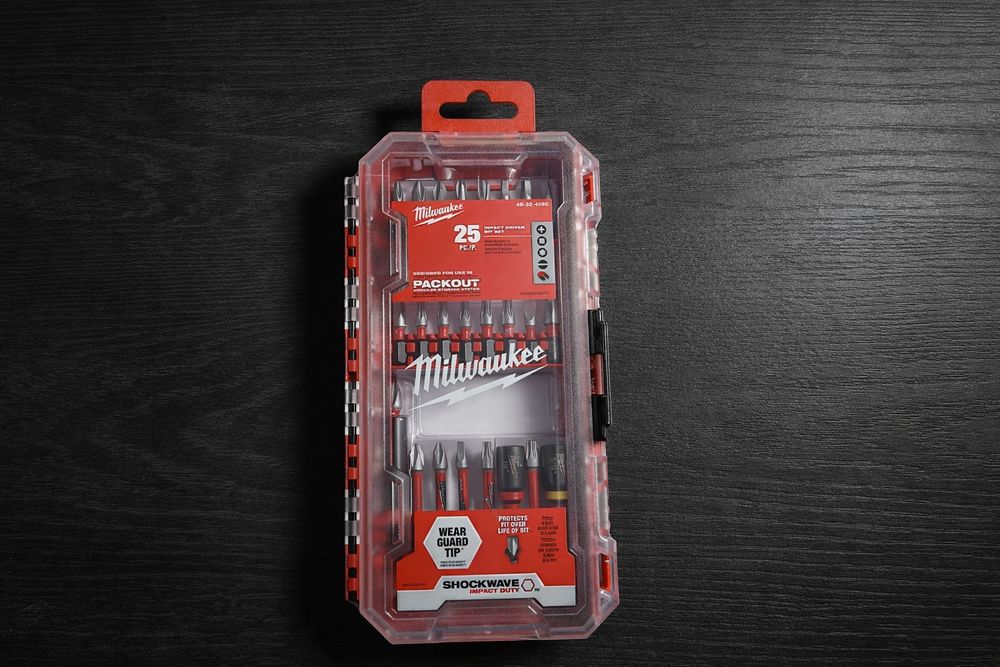 Наборы бит/сверл Milwaukee SHOCKWAVE 25/45/50 шт