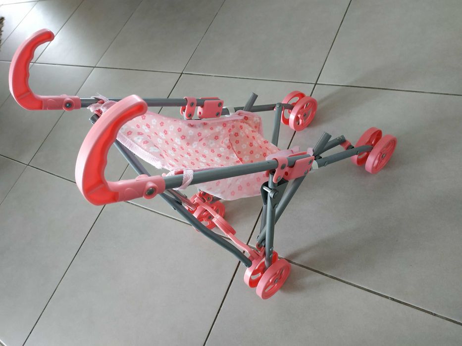 Carrinho cor de rosa - brinquedo de criança
