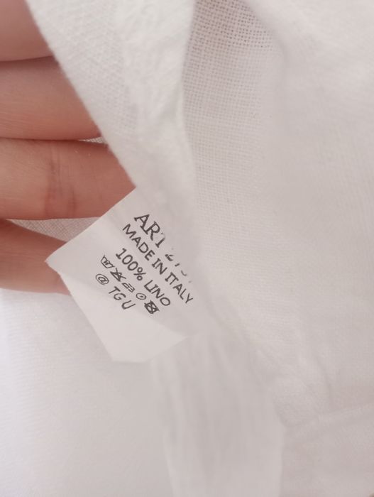 Damska Bluzka len tunika M /L