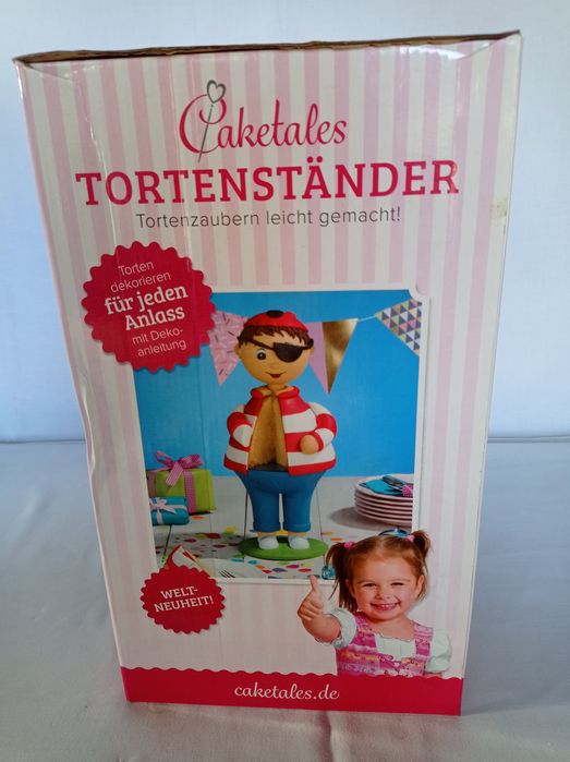 Stojak chłopczyk na tort, ciasto, owoce, słodkości na imprezy