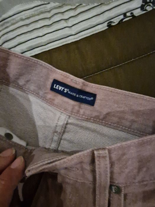 Calças Levis barrel crop novas