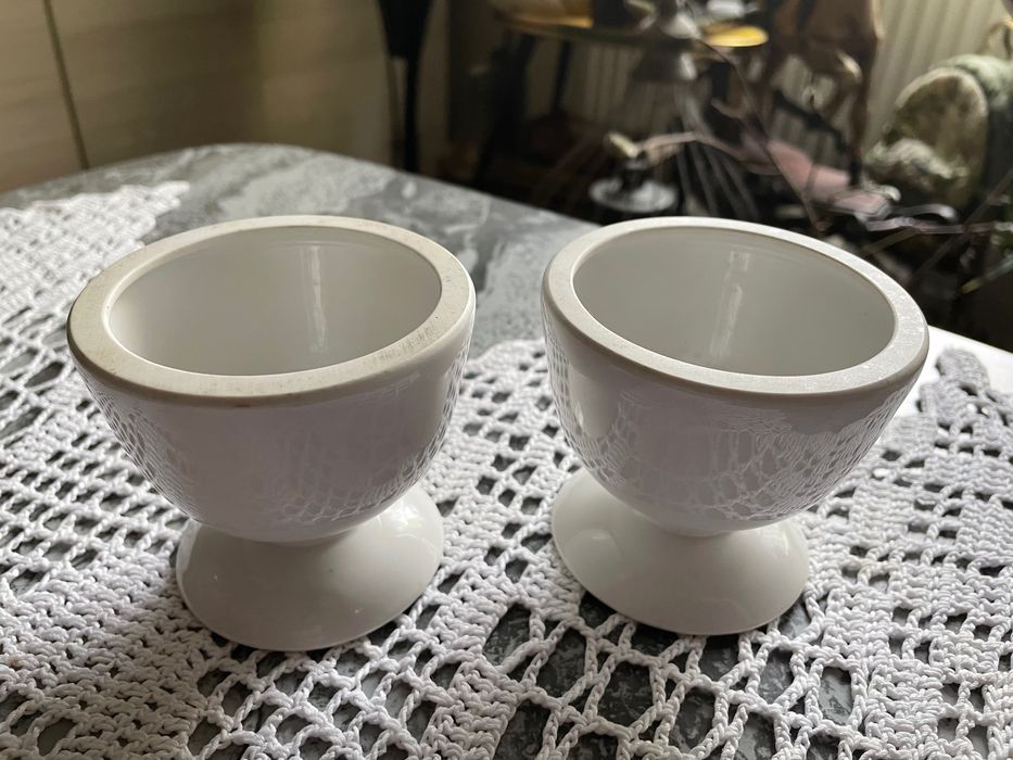 Stare porcelanowe świeczniki KPM Berlin