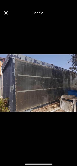 Contentor secador 6x3 m