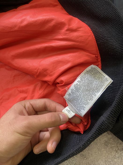 Дуже великий бомбер Jordan big logo nylon